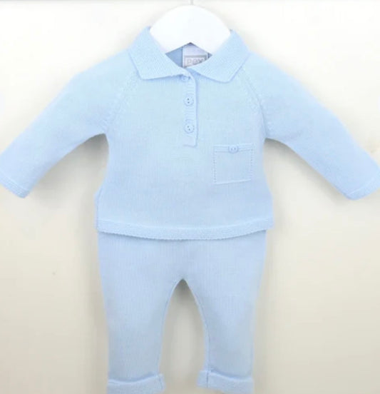 PEX Blue Knitted Set
