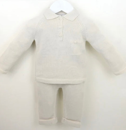PEX Beige Knitted Set