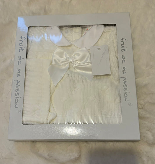 White Bow 3 Piece Box Set