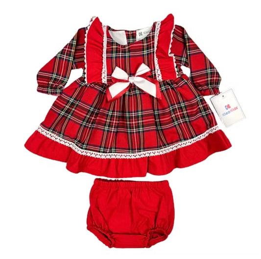 Red Tartan Dress